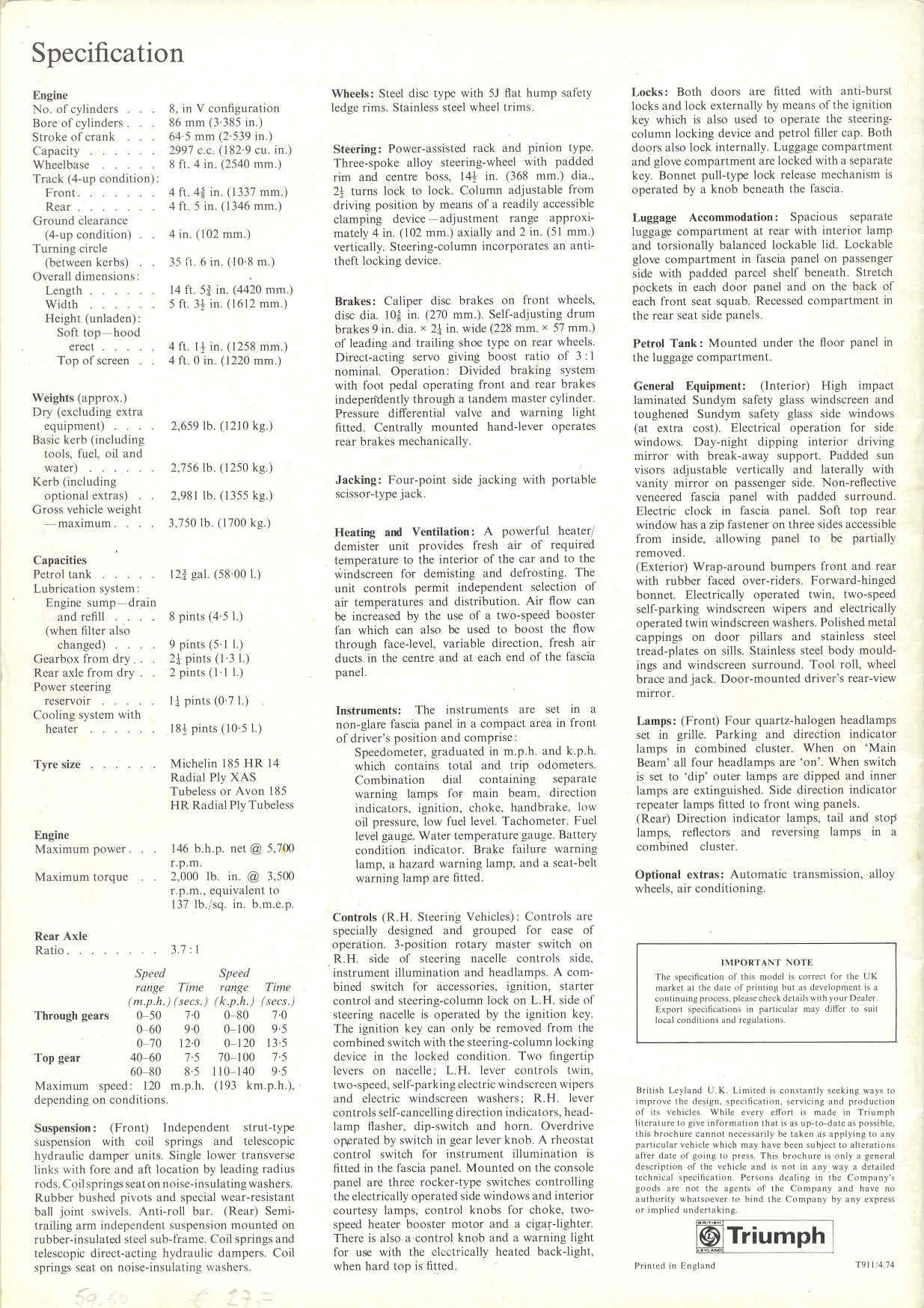 Triumph Stag (1974)!